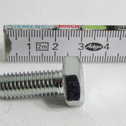 Würth Sechskantschrauben DIN933 SW17 8.8 M10x25 00571025 / 100 Stück - Maranos.de