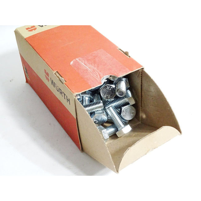 Würth Sechskantschrauben DIN933 SW19 8.8 M12x30 00571230 / 100 Stück - Maranos.de