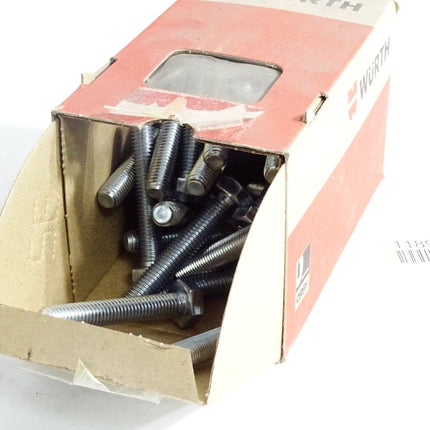 Würth Sechskantschrauben DIN933 SW17 8.8 M10x60 00571060 / 50 Stück - Maranos.de