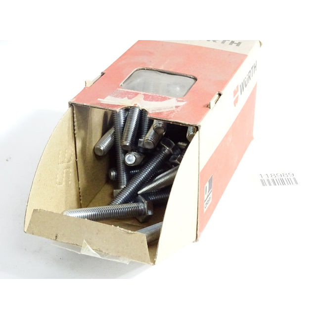 Würth Sechskantschrauben DIN933 SW17 8.8 M10x60 00571060 / 50 Stück - Maranos.de