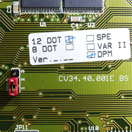 Steuerplatine CV 34.40.004 BS 70.40.001E KHT KCE 8288011 12DOT DPM - Maranos.de