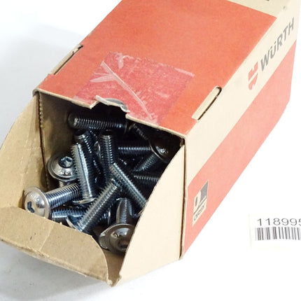 Würth Schrauben abgeflachtem Halbrundkopf Bund 010.9 M10x30 0060001030 /97 Stück - Maranos.de