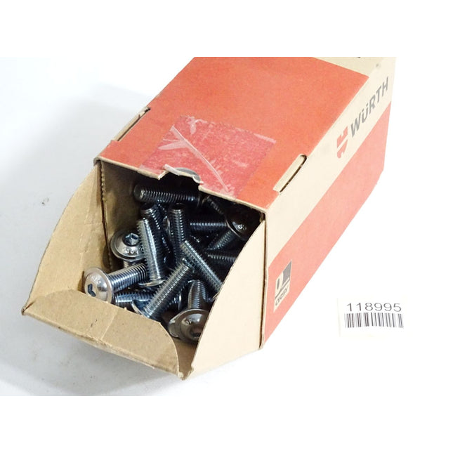 Würth Schrauben abgeflachtem Halbrundkopf Bund 010.9 M10x30 0060001030 /97 Stück - Maranos.de