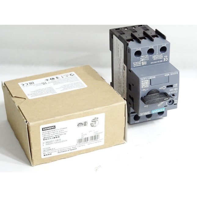 Siemens Leistungsschalter 3RV2011-1JA10 / Neu OVP