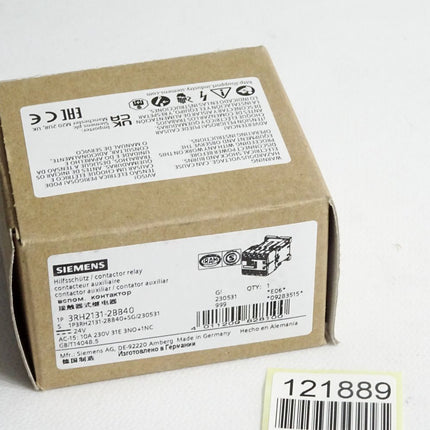Siemens Hilfsschütz 3RH2131-2BB40 / Neu OVP