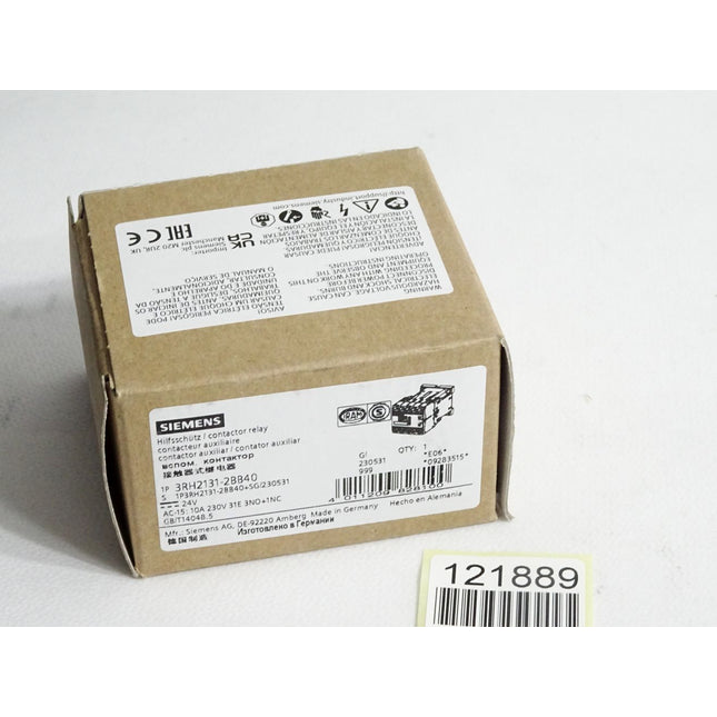 Siemens Hilfsschütz 3RH2131-2BB40 / Neu OVP