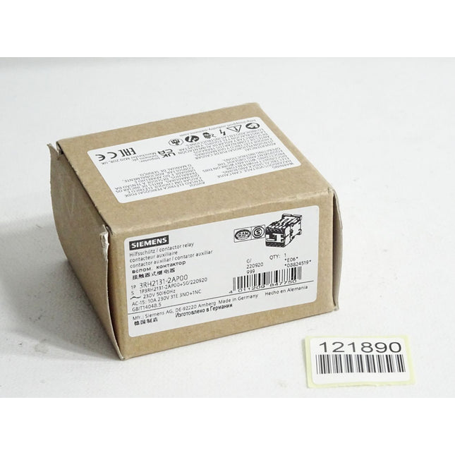 Siemens Hilfsschütz 3RH2131-2AP00 / Neu OVP