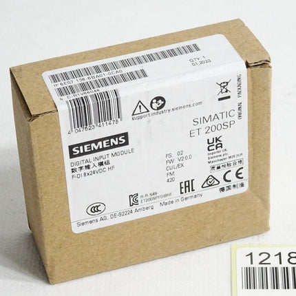 Siemens ET200SP F-DI 6ES7136-6BA01-0CA0 6ES7 136-6BA01-0CA0 / Neu OVP versiegelt