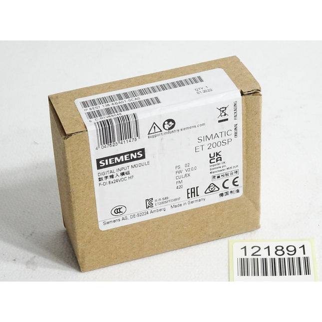 Siemens ET200SP F-DI 6ES7136-6BA01-0CA0 6ES7 136-6BA01-0CA0 / Neu OVP versiegelt