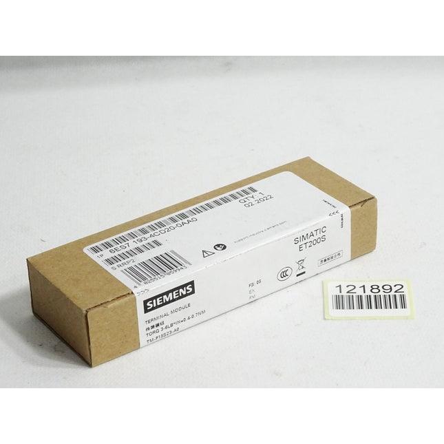 Siemens ET200S TM 6ES7193-4CD20-0AA0 6ES7 193-4CD20-0AA0 / Neu OVP versiegelt