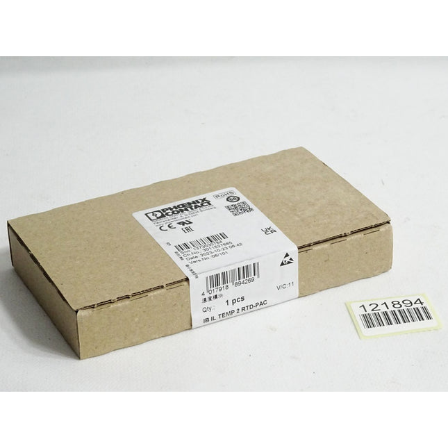 Phoenix Contact IB IL TEMP 2 RTD-PAC Temperaturmodul 2861328 Neu OVP versiegelt