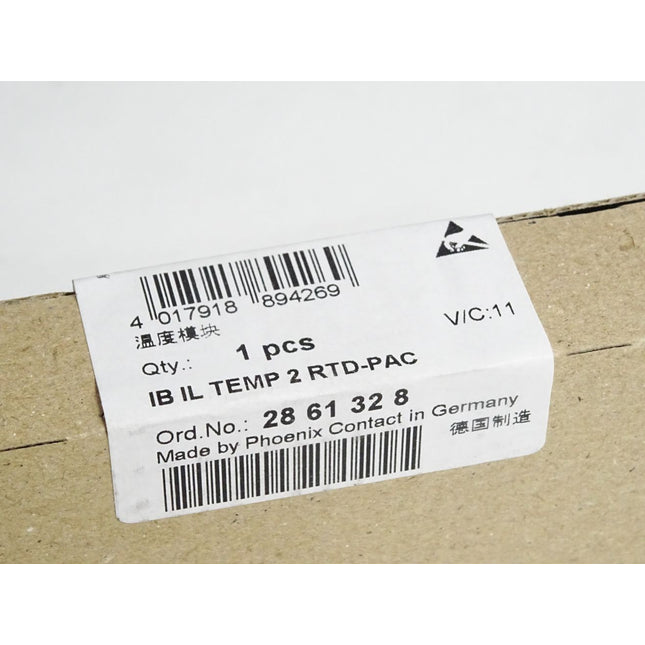 Phoenix Contact IB IL TEMP 2 RTD-PAC Temperaturmodul 2861328 Neu OVP versiegelt