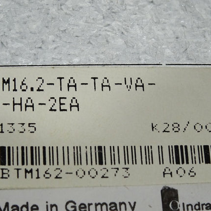 Rexroth Indramat BTM16 R911281335 281335 BTM16.2-TA-TA-VA-SA-HA-2EA Bedientafel - Maranos.de