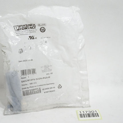 Phoenix Contact 1681486 SACC-M12FS-5CON-PG9-M Steckverbinder / Neu OVP