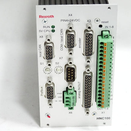 Rexroth Axis Controller HNC100 VT-HNC100-1-23/W-08-P-0 R00958999 00958999 v5.22