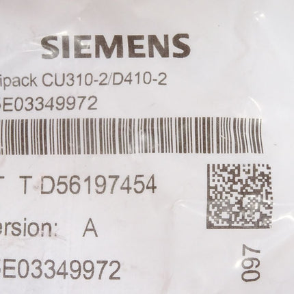 Siemens Beipack CU310-2/D410-2 A5E03349972 / Neu OVP
