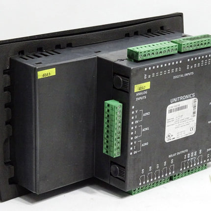 Unitronics Vision260 V200-18-E1 Panel funktionsfähig / Touchglass beschädigt