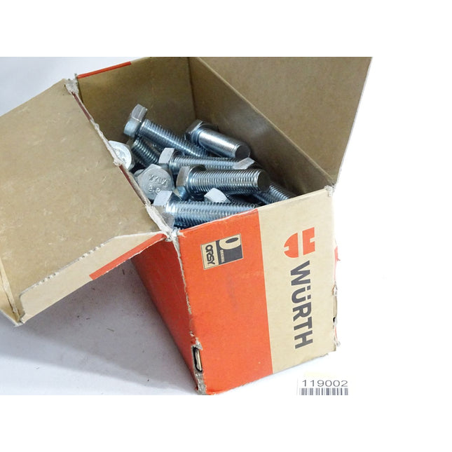 Würth Sechskantschrauben ISO4017 SW24 8.8 M16x55 00571655 / 50 Stück - Maranos.de