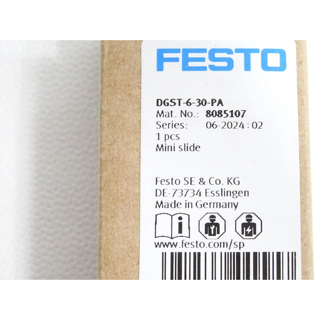 Festo 8085107 Mini-Schlitten DGST-6-30-PA / Neu OVP - Maranos.de