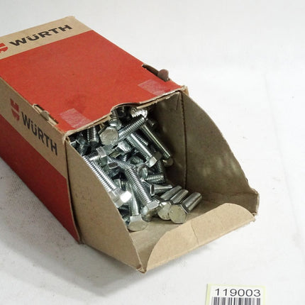 Würth Sechskantschrauben ISO4017 SW13 10.9 M8x30 01070830 / 200 Stück - Maranos.de