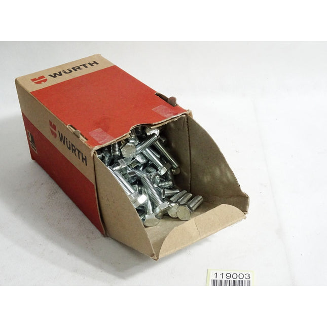 Würth Sechskantschrauben ISO4017 SW13 10.9 M8x30 01070830 / 200 Stück - Maranos.de