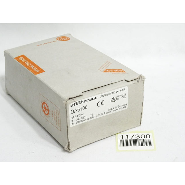 Ifm electronic Efector200 OA5106 Reflexlichtschranke OAP-FCKG / Neu OVP