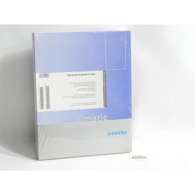 Siemens Software Simatic NET IE SOFTNET-S7 2006 6GK1704-1CW64-3AA0 / Neu OVP