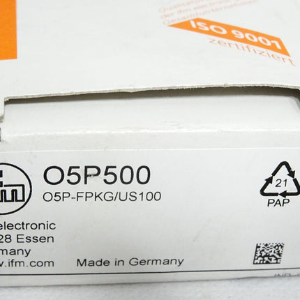 Ifm electronic O5P500 O5P-FPKG/US100 Reflexlichtschranke / Neu OVP