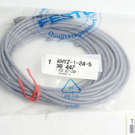 Festo Steckdosenleitung 30447 KMYZ-1-24-5 KMYZ-1-24-2,5/5 / Neu OVP