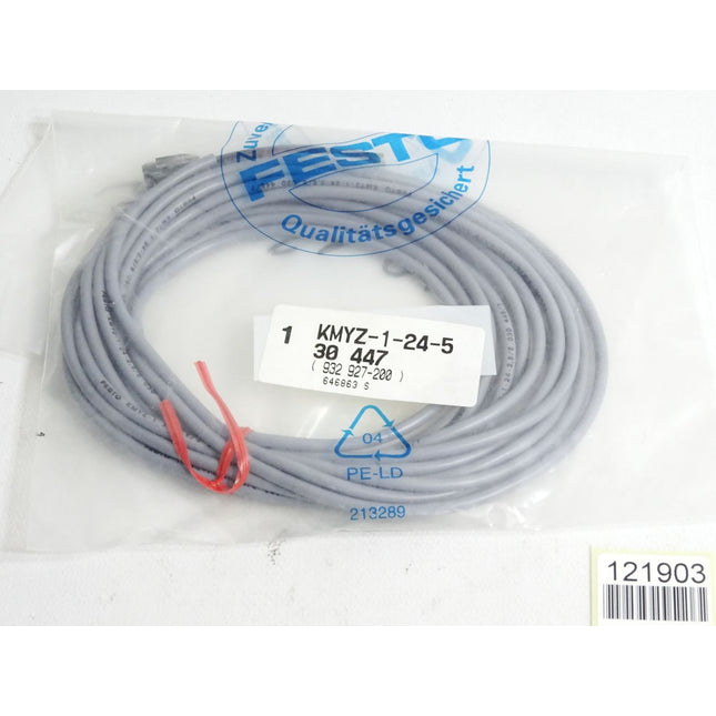 Festo Steckdosenleitung 30447 KMYZ-1-24-5 KMYZ-1-24-2,5/5 / Neu OVP