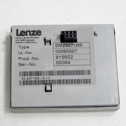 Lenze Keypad Bediengerät Panel EMZ9371BB 00390327 33.9371BB.1A.10 / Unbenutzt