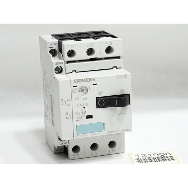 Siemens Leistungsschalter 3RV1011-0GA15 / Neuwertig