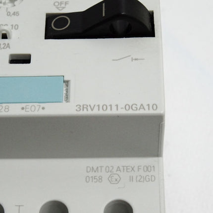 Siemens Leistungsschalter 3RV1011-0GA15 / Neuwertig