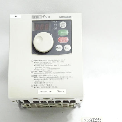 Mitsubishi Inverter FR-S520-1.5K Inverter 1.5kW Freqrol S500 - Maranos.de