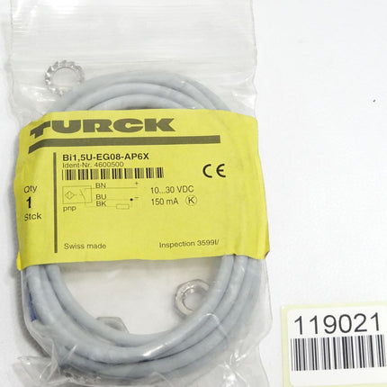 Turck Induktiver Sensor BI1.5U-EG08-AP6X 4600500 / Neu OVP - Maranos.de