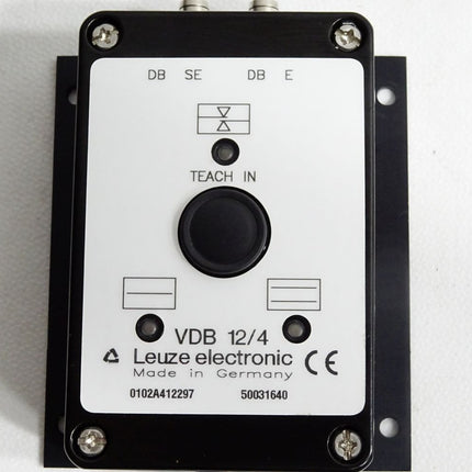 Leuze electronic Doppelbogenkontrolle Verstärker VDB12/4 50031640 / Neuwertig