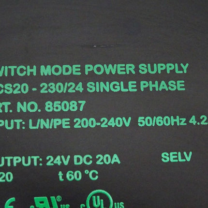 Murr Elektronik Switch Mode Power Supply 85087 - Maranos.de