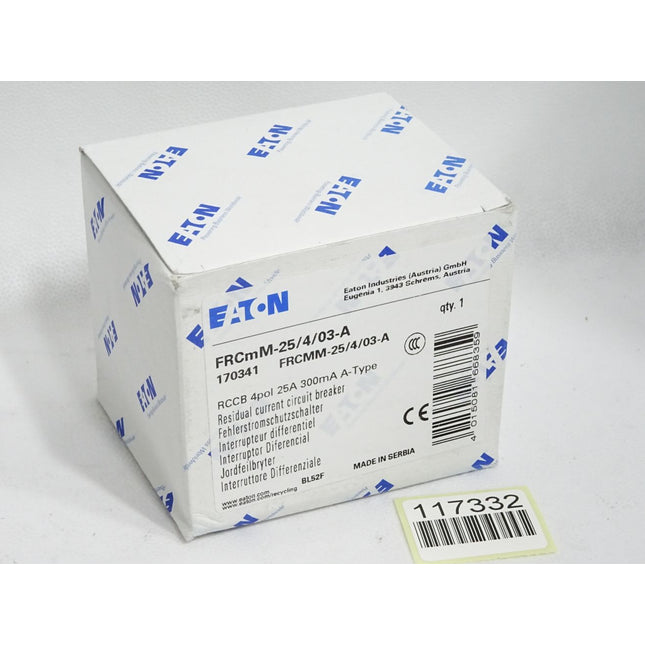 Eaton 170341 FRCMM-25/4/03-A FI-Schalter / Neu OVP