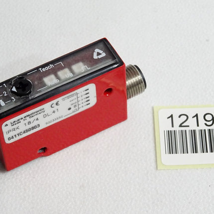Leuze electronic Reflex-Lichtschranke IPRK 18/4 DL.41 50033552 / Neuwertig