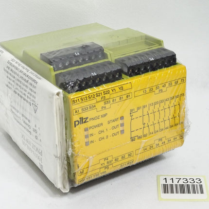 Pilz 777609 NOZ X9P 24VDC 7n/o 2n/c 2so Sicherheitsschaltgerät / Neu OVP