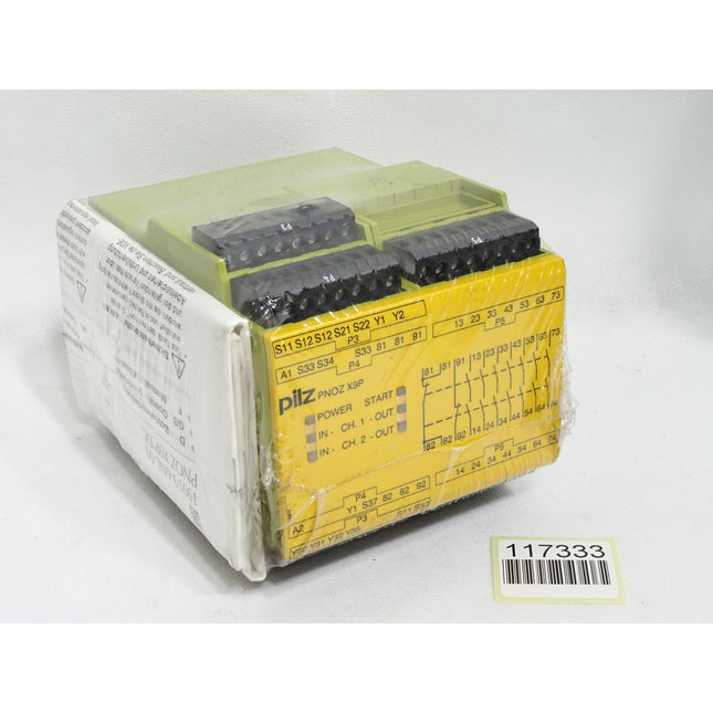 Pilz 777609 NOZ X9P 24VDC 7n/o 2n/c 2so Sicherheitsschaltgerät / Neu OVP