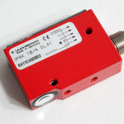 Leuze electronic Reflex-Lichtschranke IPRK 18/4 DL.41 50033552 / Neuwertig