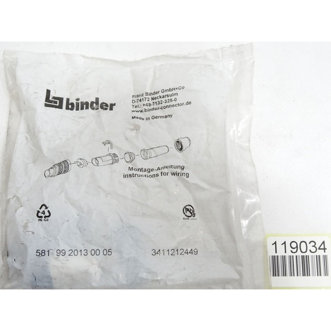 Binder Kabelstecker 5819920130005 / Neu OVP - Maranos.de
