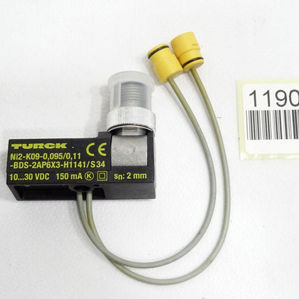 Turck Induktiver Sensor Ni2-K09-0,095/0,11-BDS-2AP6X3-H1141 1650039 / Neu - Maranos.de