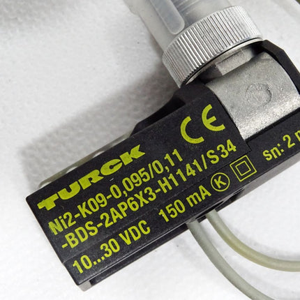 Turck Induktiver Sensor Ni2-K09-0,095/0,11-BDS-2AP6X3-H1141 1650039 / Neu - Maranos.de