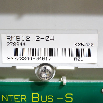 Rexroth Indramat Rack Base Module RMB12.2-04 R911278844 278844 - Maranos.de