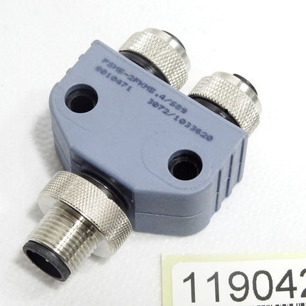 Escha Tünkers Y-Stecker M12 8010471 FSM5-2FKM5.4/S89 / Neu - Maranos.de