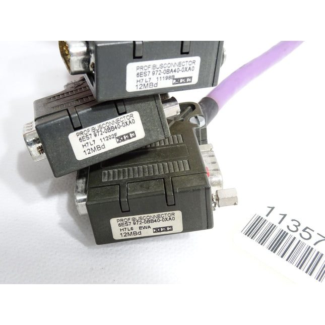 Siemens Profibusstecker mit Signalleitung 6ES7972-0BA40-0XA0 + 0BB40-0XA0 - Maranos.de
