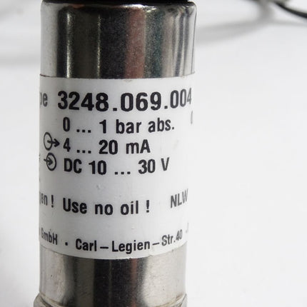 Tecsis Transducer 3248.069.004 0-1bar 4-20mA 10-30VDC - Maranos.de