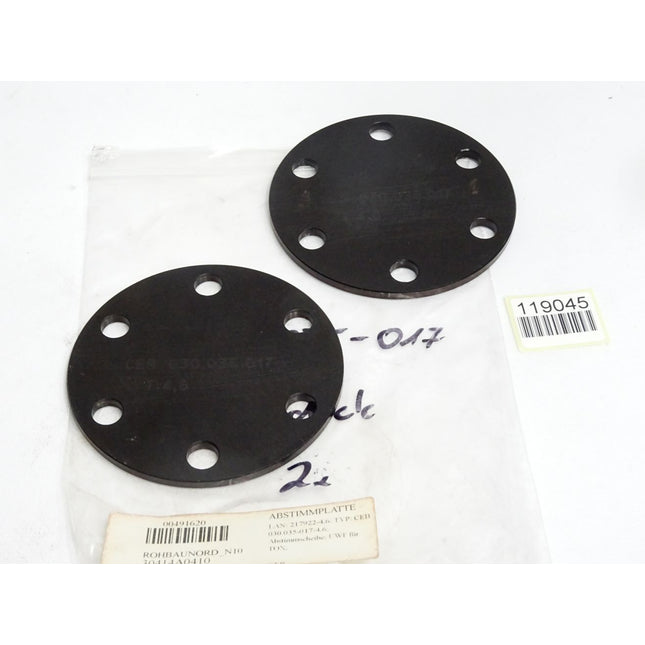 Tox pressotechnik Abstimmplatte CEB 030.035-017-4.6mm TOX-217922-4.6mm Unbenutzt - Maranos.de